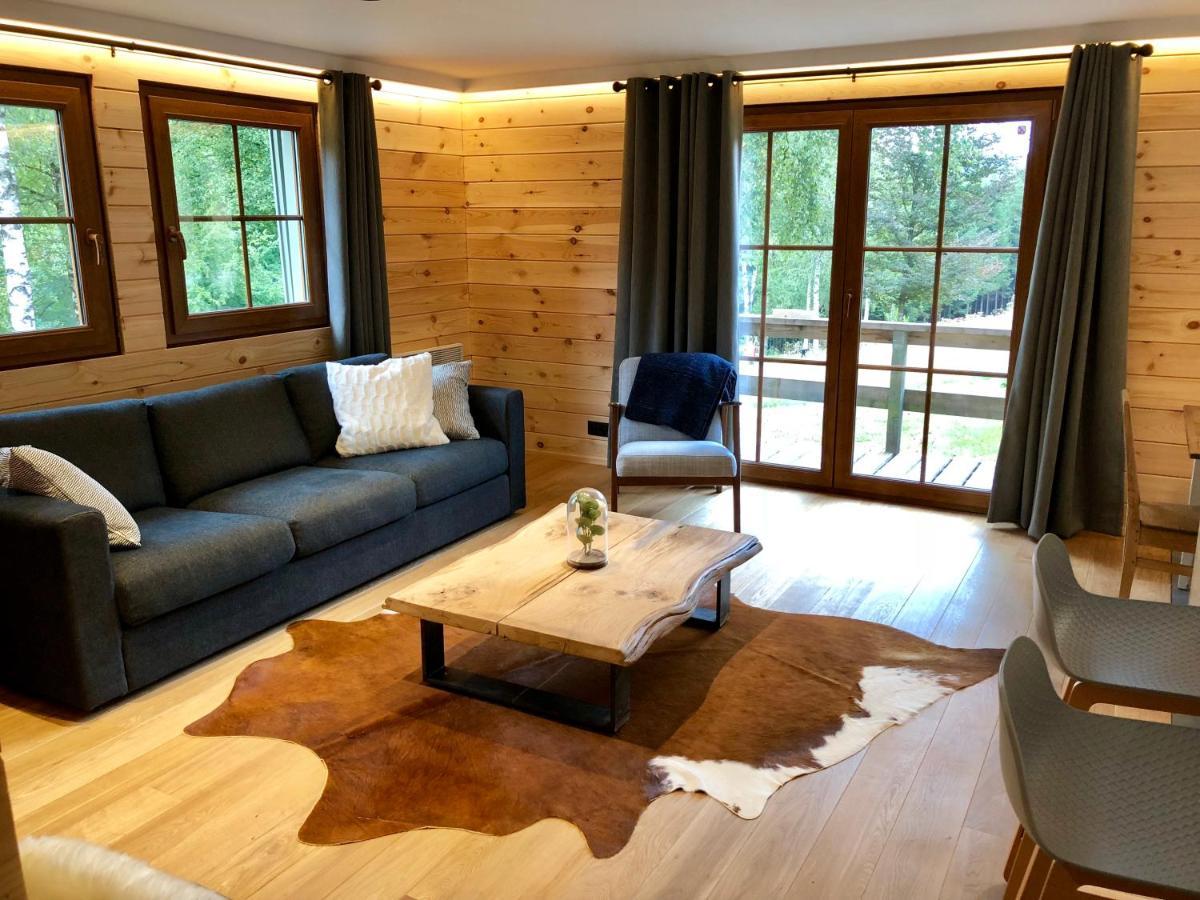 Chalet De Charme, Le "Caribou Lodge", Eifel Belge Bullange Zewnętrze zdjęcie
