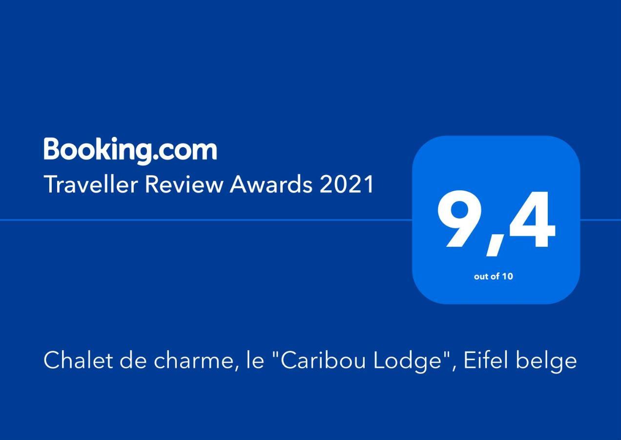 Chalet De Charme, Le "Caribou Lodge", Eifel Belge Bullange Zewnętrze zdjęcie